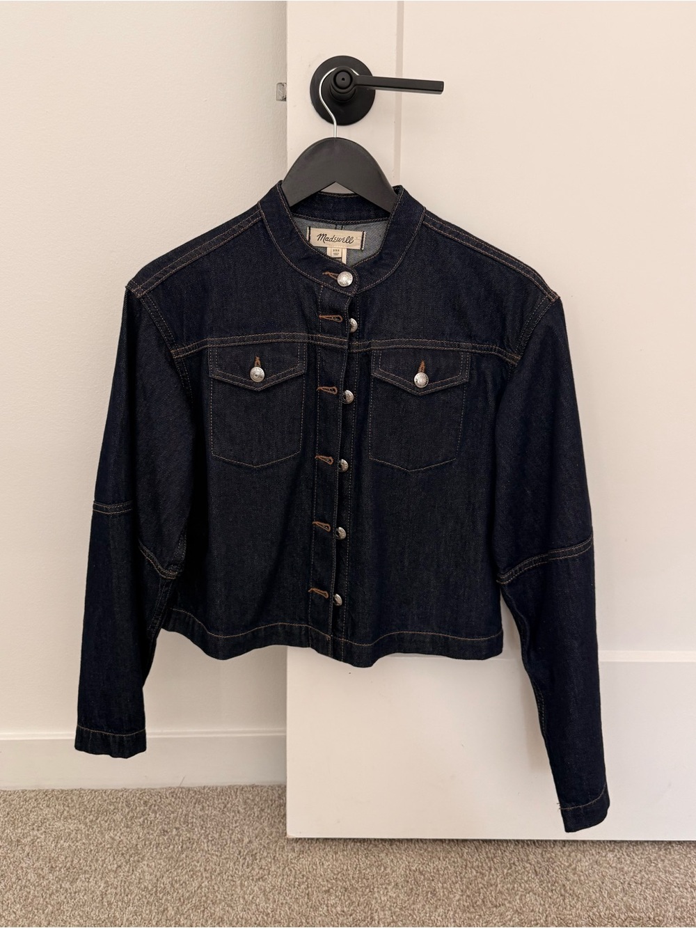 Madewell Cocoon-Sleeve Denim Lady Jacket